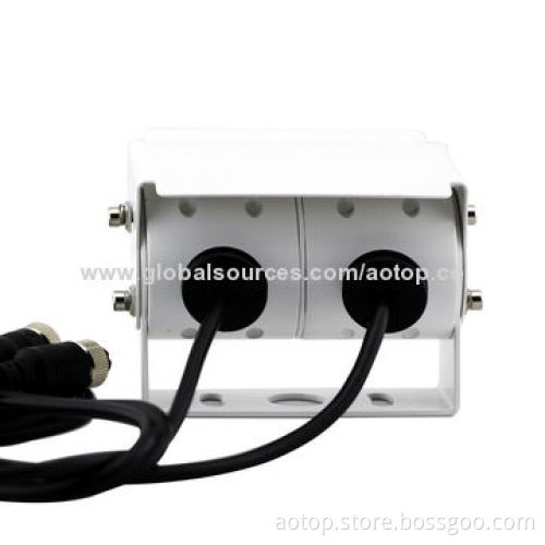 Super Quality High-resolution Sharp CCD Wide Lens Night Vision Car Rearview Dual-Camera
